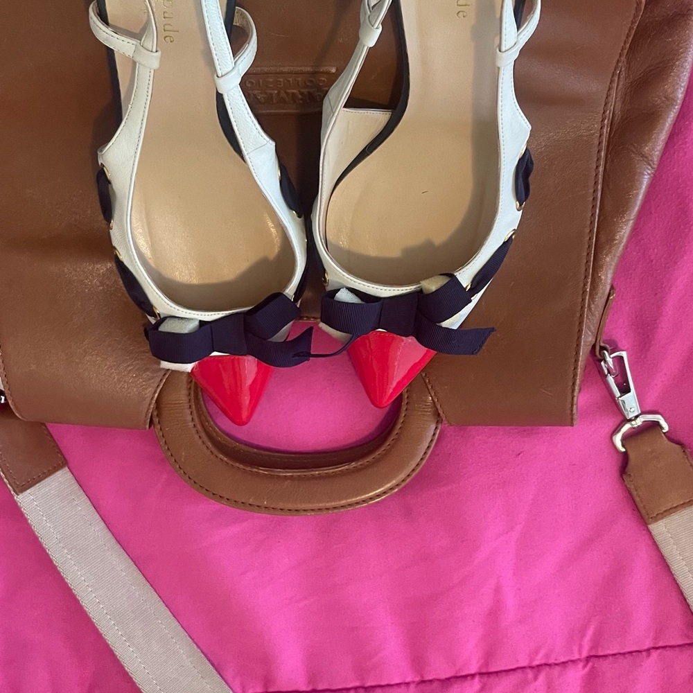 Kate Spade Black and Pink Tote